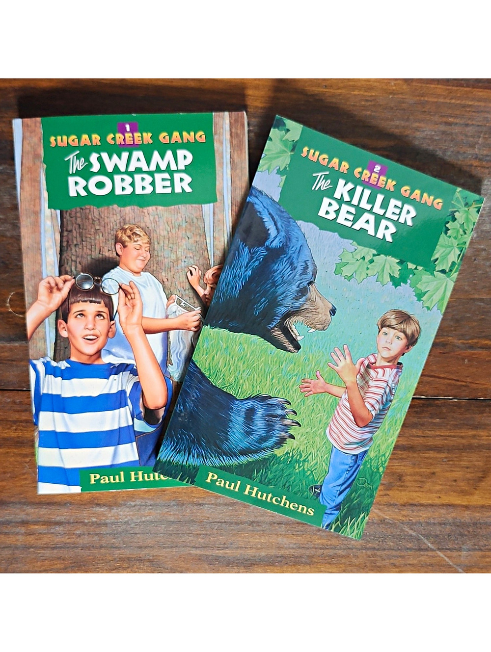Sugar Creek Gang  PB Lot Of 2: The Swamp Robber & The Killer Bear